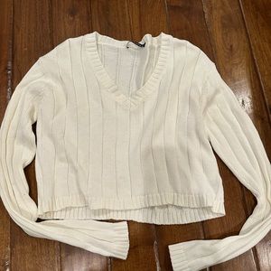 Brandy (so one size) v neck sweater
